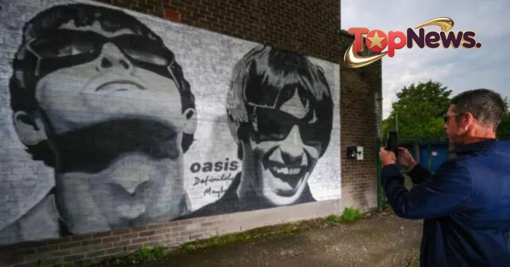 A mural of Liam and Noel Gallagher was recently unveiled in Manchester