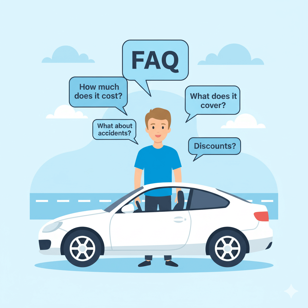 FAQs about cheap car insurance for young drivers in USA 2025