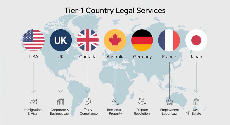 Tier-1 Country Legal Services